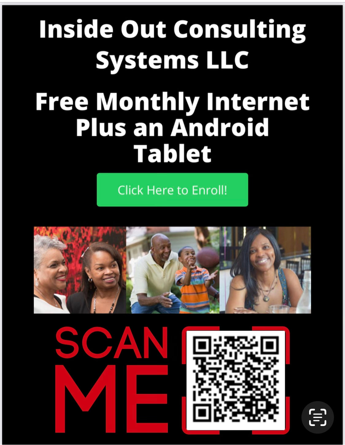 Free Mobile Monthly Internet Plus an Android Tablet ACP Program