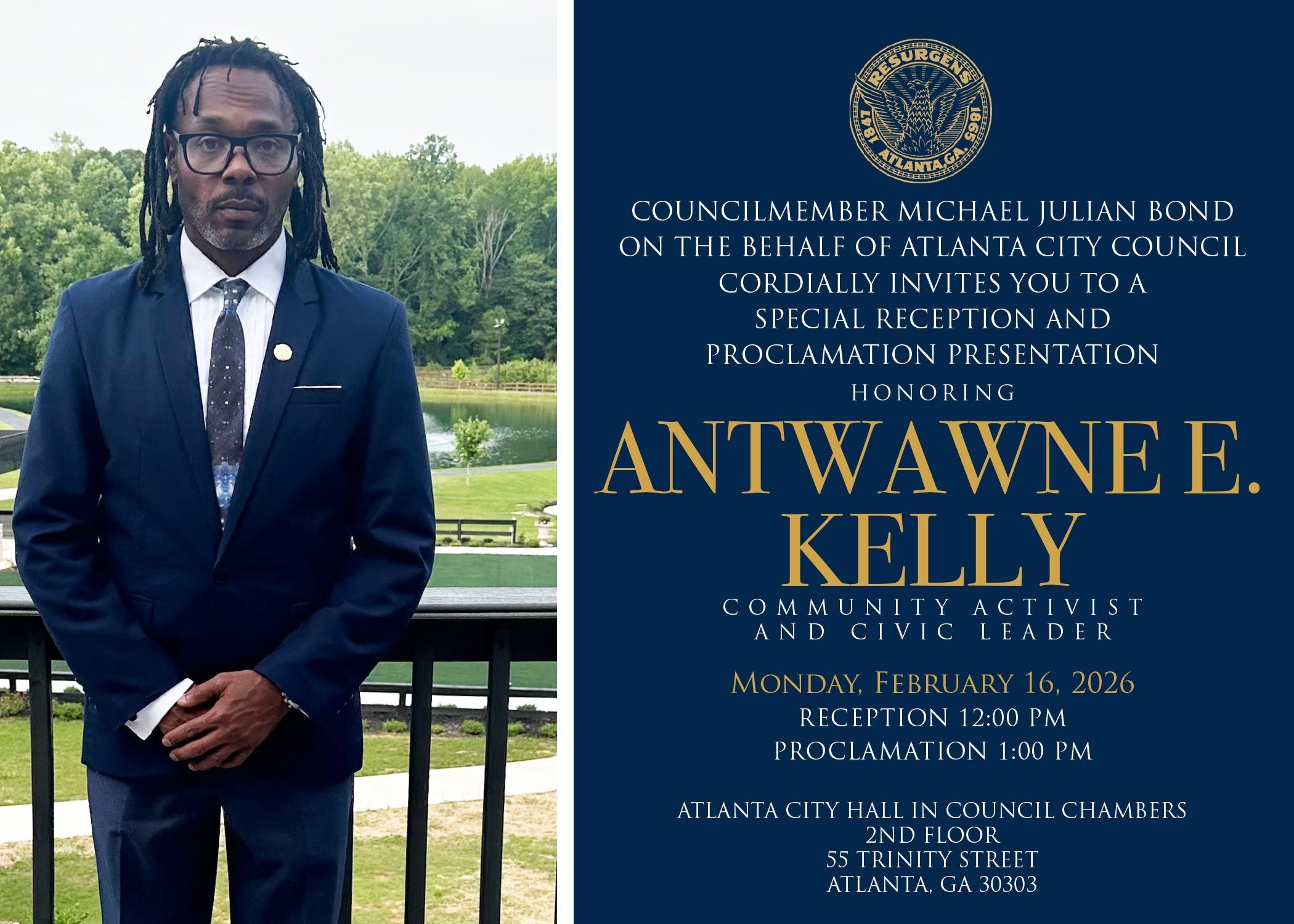 Congrats to our very own Coach AK Proclamation this Monday February 16, 2026