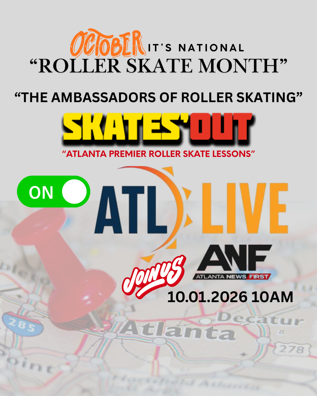 Skates Out live on ATL LIVE SHOW