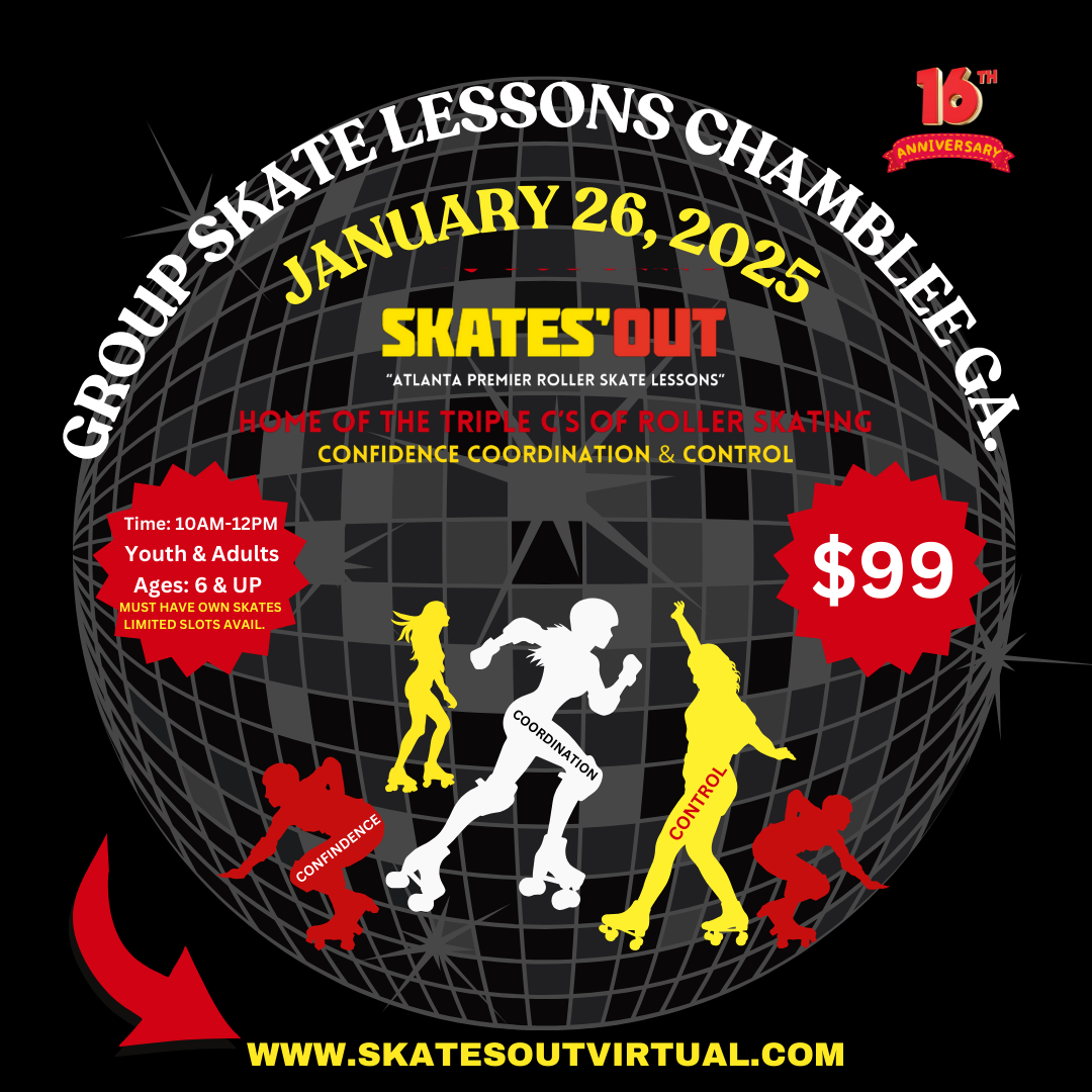 Group roller skate lessons Atlanta Ga.