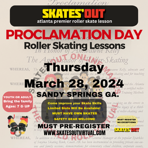 Skates' Out Proclamation Day Skate Lessons