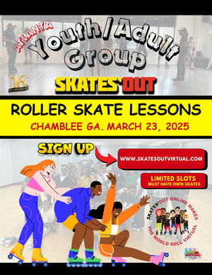 Roller Skate Lessons March 2025 Atlanta Ga.