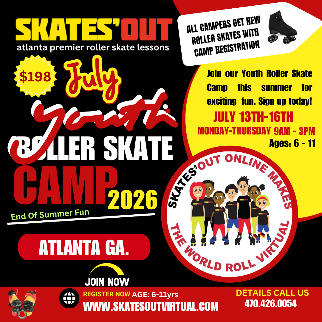 Skates Out Summer Break Roller Skate Camp 2026