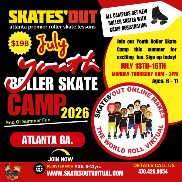 Skates Out Summer Break Roller Skate Camp Escape Free Roller Skates INCLUDED