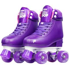 GLITTER POP ROLLER SKATES SIZE ADJUSTABLE QUAD SKATE
